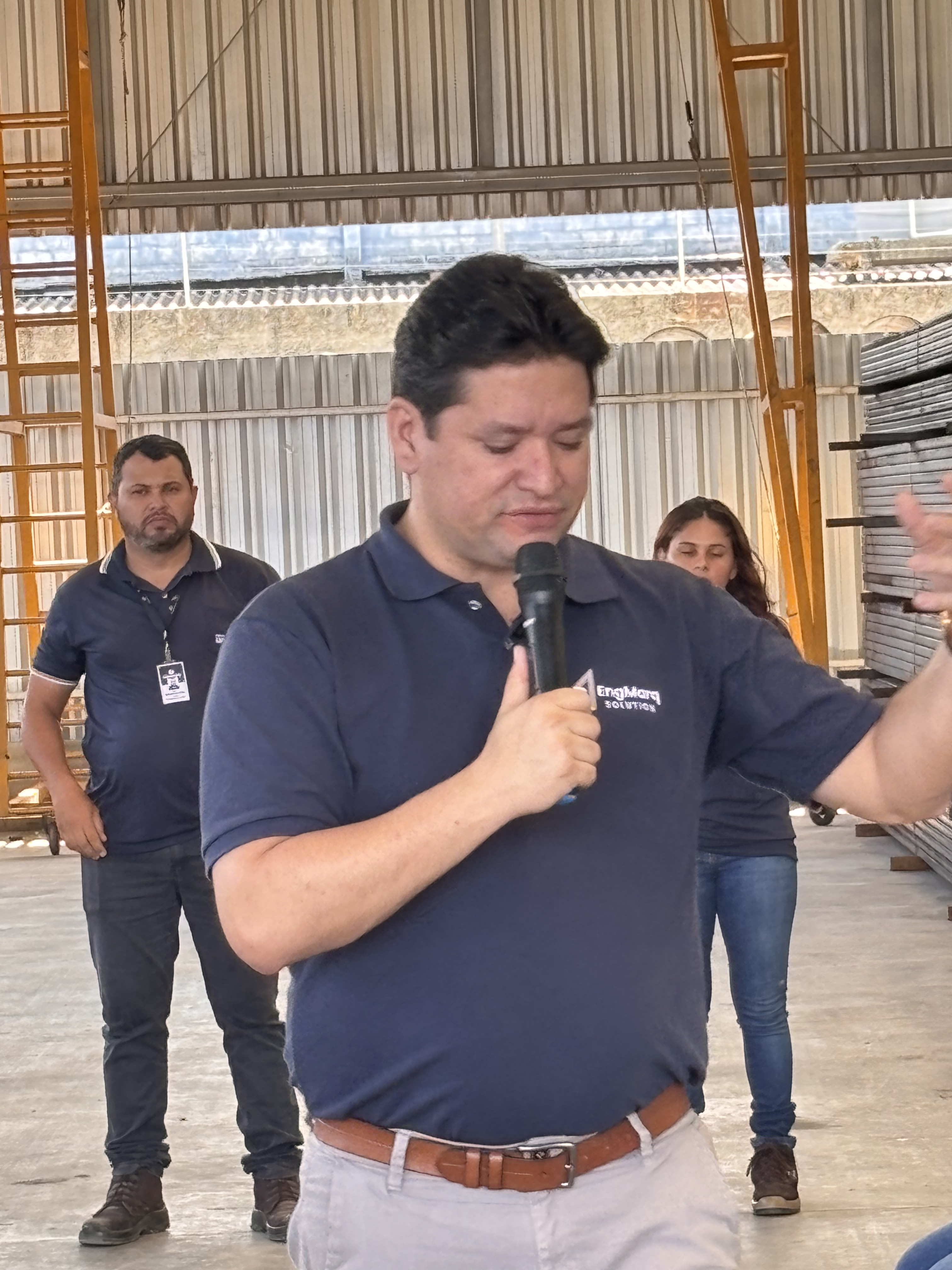 Treinamento de Segurança do Trabalho realizado pela EngMarq